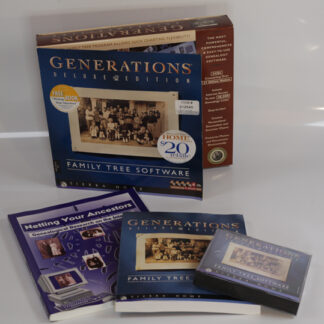 Generations Deluxe Edition Family Tree Software